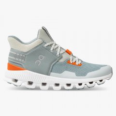 On Cloud Hi Edge - The street-ready sneaker silhouette - Cobble | Sea