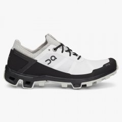 On Cloudventure Peak - Lightweight Trail Running Shoe - White | Black