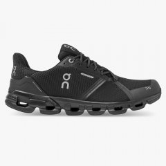 On Cloudflyer Waterproof - Waterproof Stability Running Shoe - Black | Lunar