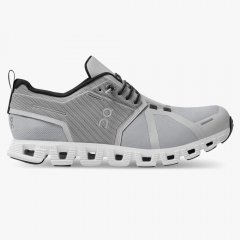 On Cloud 5 Waterproof - Lightweight Waterproof Running Shoe - Glacier | White